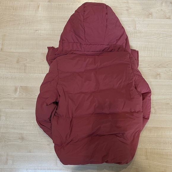 Uniqlo Pink Seamless Down Jacket S - Picture 3 of 3